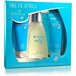 Aire De Sevilla Azul Fresh Coffret Cadeau Pour Femme 3 pz