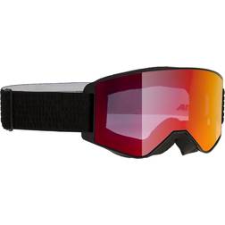 Alpina Narkoja Hm Skibrille-Black/orange