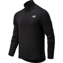 New Balance Heat Grid Half Zip Top Men - Black