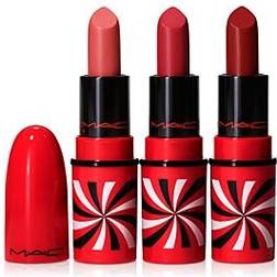 MAC Tiny Tricks Mini Lipstick Trio Gift Set: Neutral Shades Hypnotizing Holiday