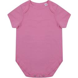 Larkwood Baby's Organic Bodysuit - Bright Pink