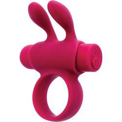 S Pleasures Cock Ring Rabbit Pink