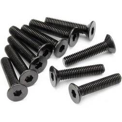 HPI Racing Flat Head Screw M3X15mm (Hex Socket/10Pcs)