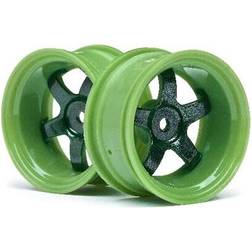 HPI Racing HPI 111100 Work Meister S1 Wheel Green (9Mm Offset/2Pcs)