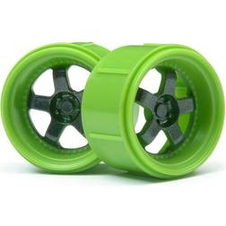 HPI Racing Work Meister S1 Wheel Green (Micro RS4/4Pcs)