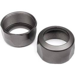 Wittmax Hpi Shock Cap 20X12Mm (Gunmetal (2/Pcs)