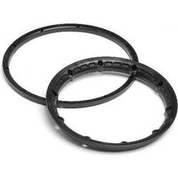 Wittmax HPI 3271 Heavy Duty Wheel Bead Lock Rings (Black/For 2 Whl)