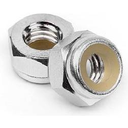 Wittmax Hpi Aluminum Lock Nut M4 (Silver/10Pcs)