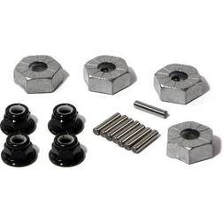 Wittmax Hex Wheel Hub 14mm (Silver/4 Pcs)