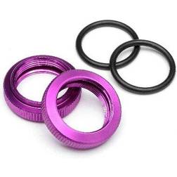 Wittmax Shock Adjuster Nut 20mm (Purple/2Pcs)