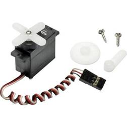 Master Mini-Servo S2112 Analog-servo Transmissionsmaterial: Plast Instickssystem: Universal (Graupner/JR/Futaba)