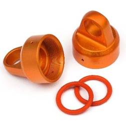 Wittmax Aluminum Top Shock Cap (Orange/2Pcs)