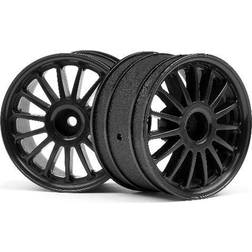 Wittmax WR8 Tarmac Wheel Black (2.2inch57X35mm/2Pcs)