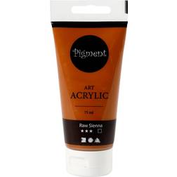 Creotime Akrylmaling Pigment Art, Raw sienna 75ml