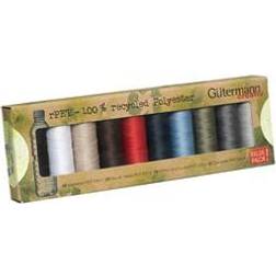 Gutermann Ompelulankasetti EKO Perusvärit 10 kpl