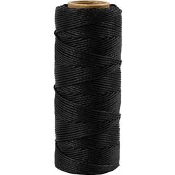 Creativ Company Bamboo Cord, thickness 1 mm, black, 65 m/ 1 roll