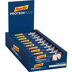 PowerBar Boîte Protein Plus Bar 33% 10x90g Vanille Framboise 90 pcs