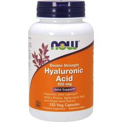 NOW Foods Hyaluronic Acid, 100mg Double Strength 120 vcaps