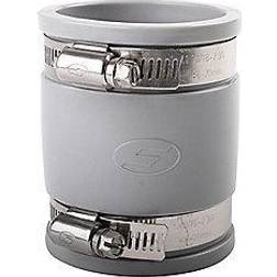 Rørkobling lige 45-38mm Fernco L920-1 grå