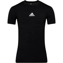 Adidas Techfit Compression Short Sleeve T-shirt Men - Black