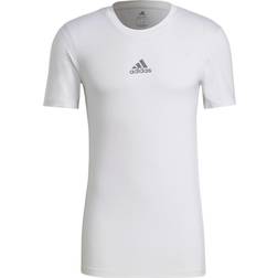 adidas Techfit Compression Short Sleeve T-shirt Men - White