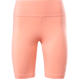 Reebok Women Identity Fitted Logo Shorts - Twisted Coral