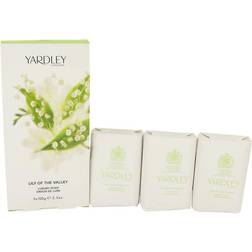 Yardley Lily of The Valley Luxury Soaps 3-pack