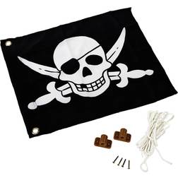 Axi Pirate Flag Black and White 55x45 cm A507.012.00