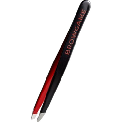 Browgame Cosmetics Browgame Cosmetics Signature Slanted Tweezer Red