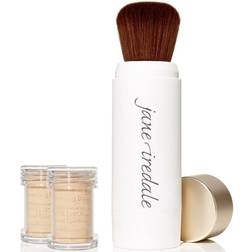 Jane Iredale Amazing Base Loose Mineral Powder Refillable Brush + 2 Refills SPF20 Satin