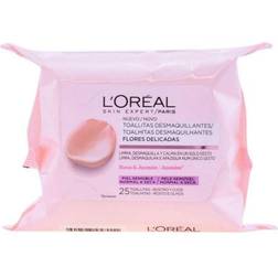 L'Oréal Paris Flores Delicadas Toallitas Desmaquilladoras Piel Sensible 25-pack