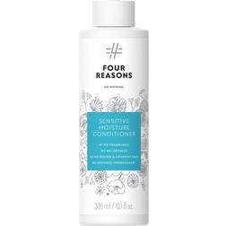 Four Reasons No Nothing Sensitive Moisture Conditioner Perfume- Moisturising Conditioner For Dry and Damaged Hair 100% Vegan 10.1fl oz