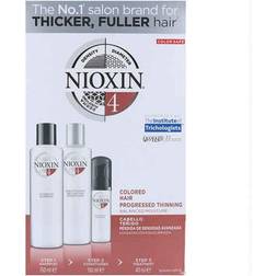 Wella Kit Trifasico Sistema 4 Cofanetti Capelli Set Nioxin