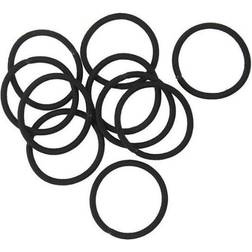 Creativ Company Hårelastikker, 45 mm, Sort, 10 stk