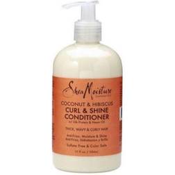 SheaMoisture Coconut And Hibiscus Curl And Shine Conditioner 384ml