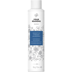 Four Reasons No Nothing Sensitive Strong Hairspray Perfume- Strong Styling and Finishing Spray 100% Vegan 300ml