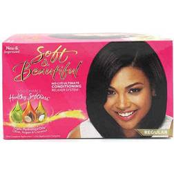 Soft & Beautiful Conditioner Shine Inline Soft & Beautiful Relaxer Kit Reg