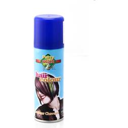 Party Success Carnaval Verkleed Haarverf Spray 125 ml Blauw