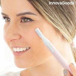 InnovaGoods Depiladora facial exfoliante 2 en 1 Faderm