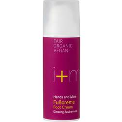 i+m i m Naturkosmetik i m HANDS and MORE Foot Cream Ginseng Wich Hazel (Fotkräm)