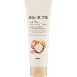 Tonymoly Shea Butter Chok Chok Face & Body Cream 250ml