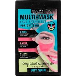 Beauty Formulas Dry Multi Ansigtsmaske