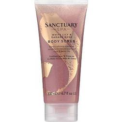 Sanctuary Spa White Lily Damask Rose Body Scrub 200 ml