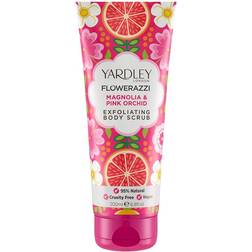 Yardley Flowerazzi Magnolia & Pink Orchid Body Scrub 200ml