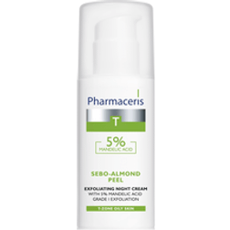 Pharmaceris Eksfolierende Nattkräm 5% oren hud 50ml