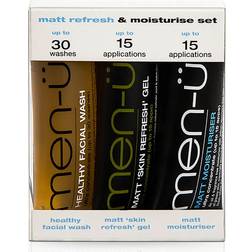 men-ü men-ü Matt Refresh and Moisturise Set (3 Products) 15ml