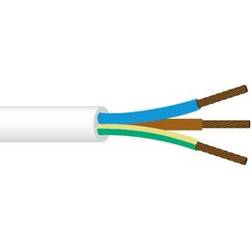 NKT Plastkappeledning PKAJ 3G2,5 hvid Rg50 (50 meter)
