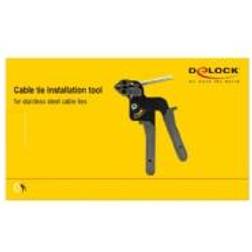 DeLock Kabelbinder kabelstrips pistol til stål kabelstrips