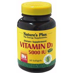 Nature's Plus Vitamin D3 5000 IU 60 Softgels