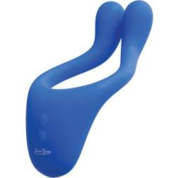 Bathmate Beauments Doppio Vibromasseur pour Couples Bleu